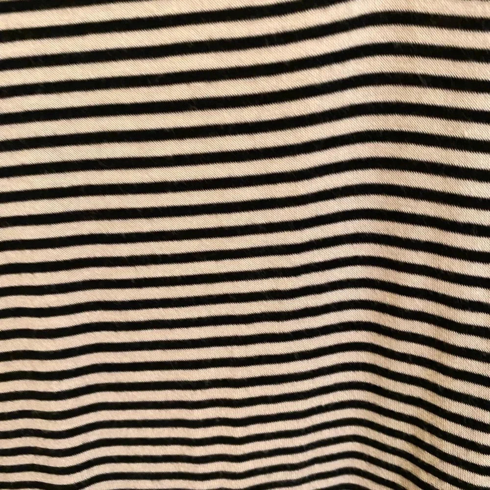 Black and white striped dress NWOT - Picture 2 of 4